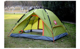 Instant Tent 3~4 person  Automatic Outdoor Tent Waterproof Windproof Hiking Teny