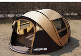 Super automatic 5-6 people family tent for hiking
