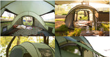 Super automatic 5-6 people family tent for hiking