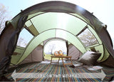 Super automatic 5-6 people family tent for hiking