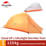 Outdoor Travel Camping Tent Ultralight 1-2 Person Waterproof Shelter