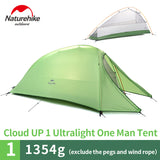 Outdoor Travel Camping Tent Ultralight 1-2 Person Waterproof Shelter