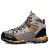 Waterproof Hiking Shoes Men Cow Leather Trekking Hiking Boots Mountain Climbing Shoes Men Zapatillas Outdoor Hombre
