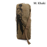 Outdoor Travel Luggage Army Bag Canvas Hiking Backpack Camping Tactical Rucksack