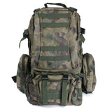 55L Outdoor Sport Wearproof Tactical Backpack hiking Rucksack mountaineering climbing Bag