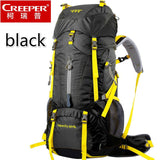 60+5L Professional Waterproof Rucksack Hiking Backpack Mountaineering Bag