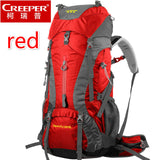 60+5L Professional Waterproof Rucksack Hiking Backpack Mountaineering Bag