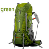 60+5L Professional Waterproof Rucksack Hiking Backpack Mountaineering Bag