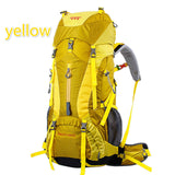 60+5L Professional Waterproof Rucksack Hiking Backpack Mountaineering Bag