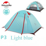 4 Person Coating Waterproof Double Layer Camping Tents