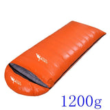 Outdoor Hiking Camping Warm Duck Down Sleeping Bag Ultralight Water Resistant