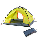 Instant Tent 3~4 person  Automatic Outdoor Tent Waterproof Windproof Hiking Teny