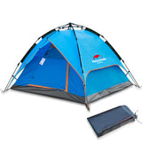 Instant Tent 3~4 person  Automatic Outdoor Tent Waterproof Windproof Hiking Teny