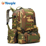 50L Molle Tactical Outdoor Assault Military Rucksacks Backpack