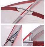 Family Tent Ultralight Fabric For 3 Person With Mat