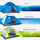 3-4 Person Automatic Quick Opening Tent for Outdoor Camping
