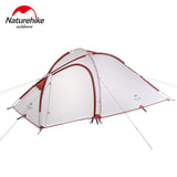 Family Tent Ultralight Fabric For 3 Person With Mat
