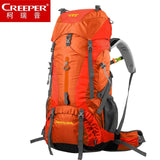 60+5L Professional Waterproof Rucksack Hiking Backpack Mountaineering Bag