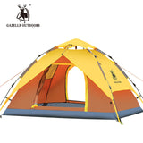 3-4 person Tents Hydraulic automatic Windproof Waterproof Double Layer Tent