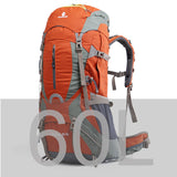 High quality Professional Mountaineering climb backpack Trekking pack camp 50L 60L
