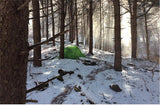 Tent 2 Person Couple Travel Camping Rainproof Tent With Footprint Snow Skirt Anti Snow