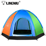 5-8 Person Camping Tent Waterproof Weather Resistant Hiking Tents