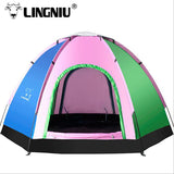 5-8 Person Camping Tent Waterproof Weather Resistant Hiking Tents