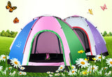 5-8 Person Camping Tent Waterproof Weather Resistant Hiking Tents