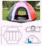 5-8 Person Camping Tent Waterproof Weather Resistant Hiking Tents