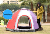 5-8 Person Camping Tent Waterproof Weather Resistant Hiking Tents