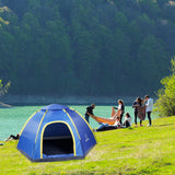 Waterproof Hexagonal Large Tent Camping Hiking Tents 3-4 People