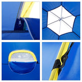 Waterproof Hexagonal Large Tent Camping Hiking Tents 3-4 People