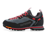 Waterproof Hiking Shoes For Men Suede Mountain Climbing Shoes Quality Outdoor Trekking Shoes Breathable Hiking Hunting Boots