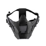 Airsoft Mesh Mask ZM07 Tactical Mesh Mask Full Face TPE Mask FAST Helmet Mask