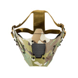 Airsoft Mesh Mask ZM07 Tactical Mesh Mask Full Face TPE Mask FAST Helmet Mask